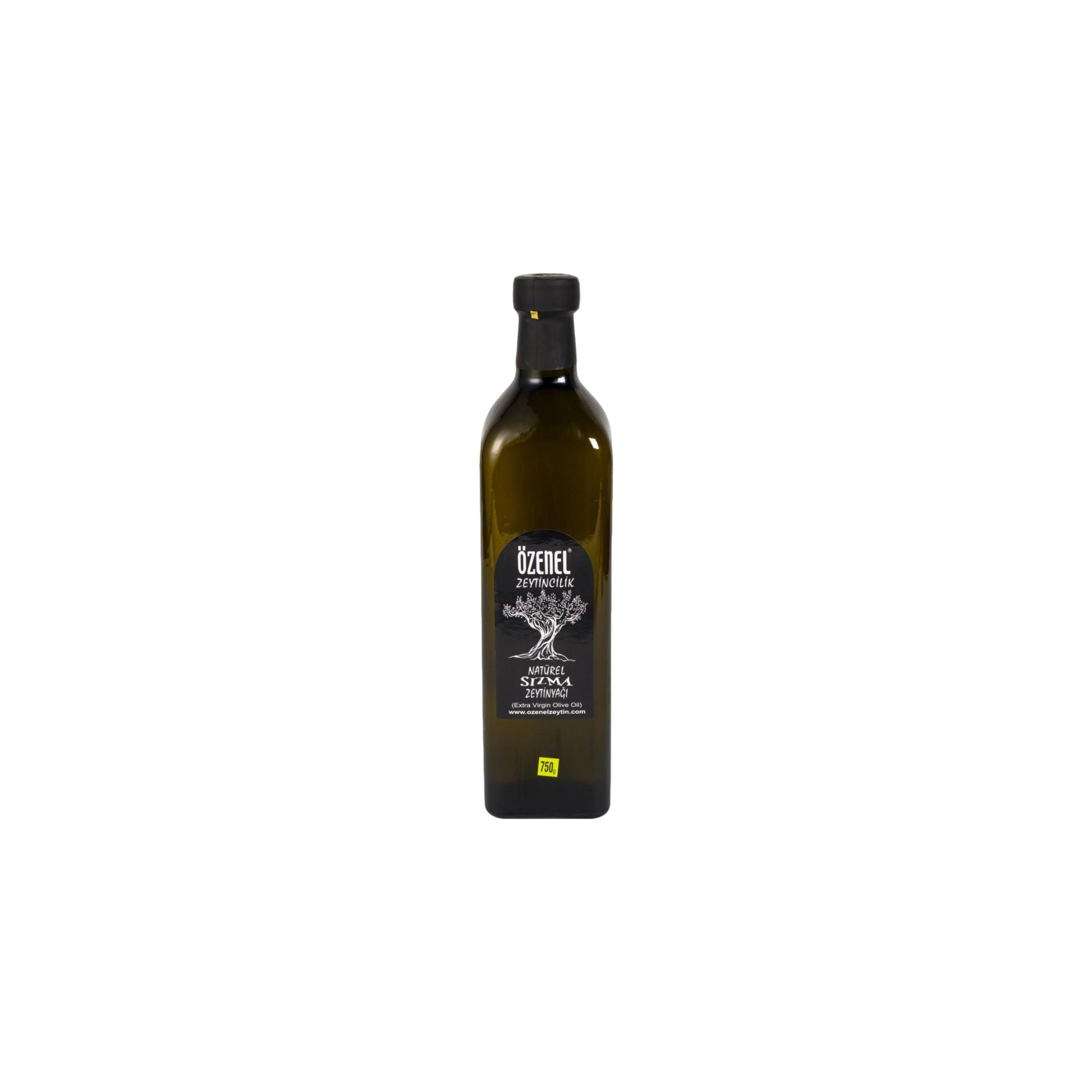 (Marasca Siyah Şişe) Natürel Sızma Zeytinyağı 750 Ml