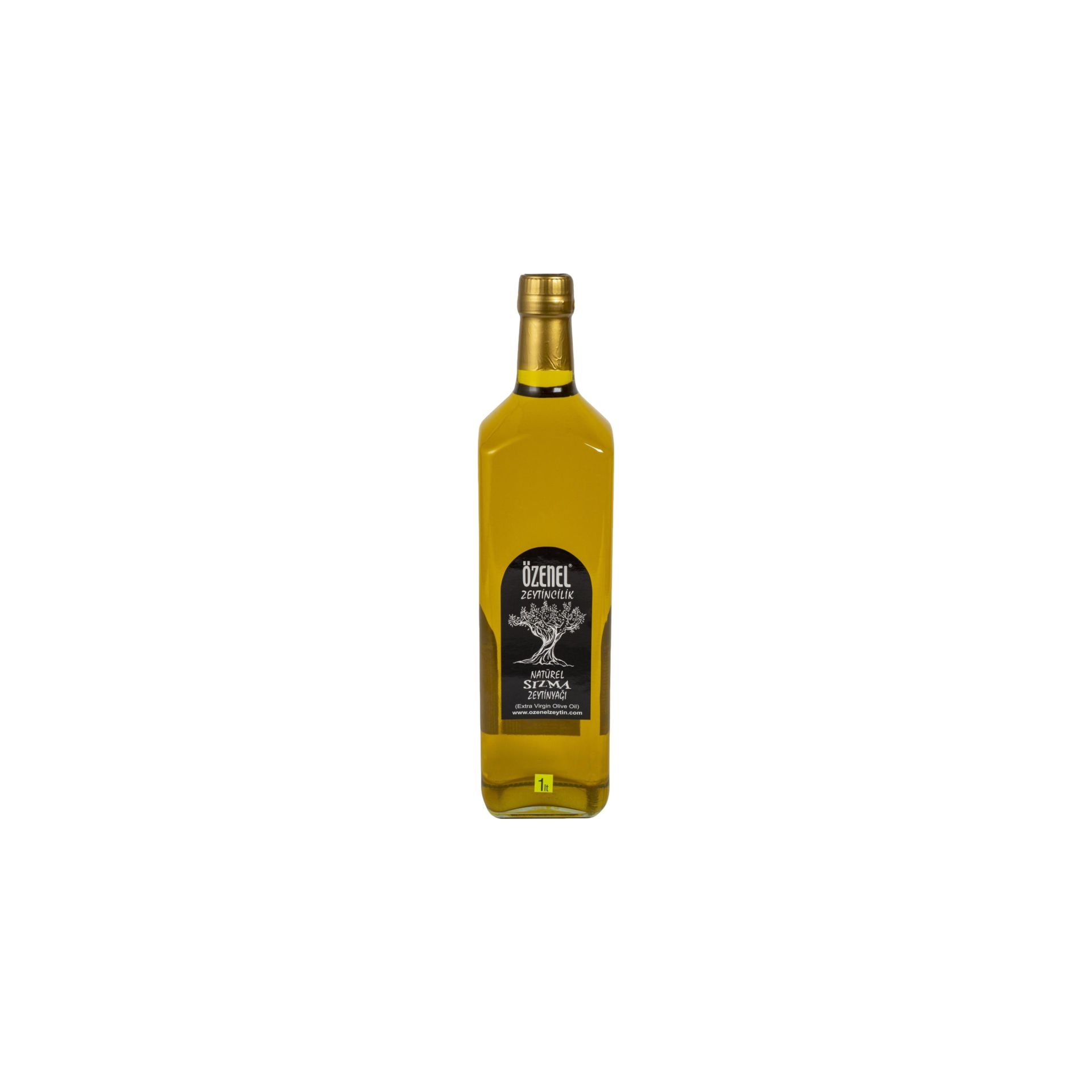 (Cam Şişe) Natürel Sızma Zeytinyağı 1 Litre